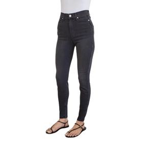 AYR The Riser Super Soft Skinny Grey High Rise Jeans Size 26